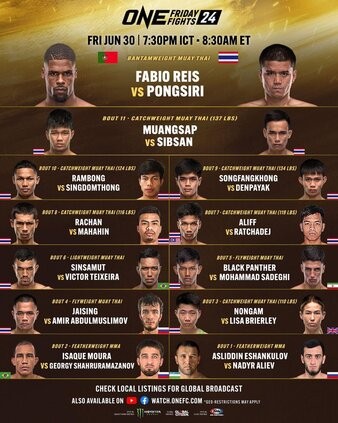 One Friday Fights 24