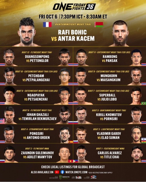 One Frday Fights 36