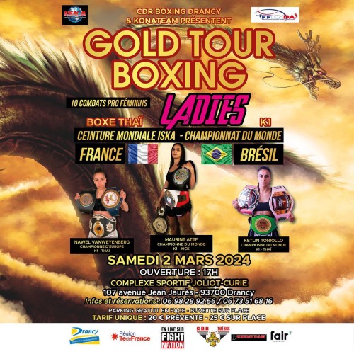 Gold Tour Boxing Ladies
