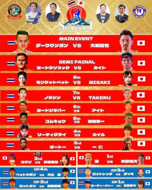 Suk Wanchai Muaythai Super Fight
