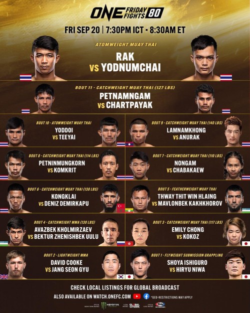 One Friday Fights 80