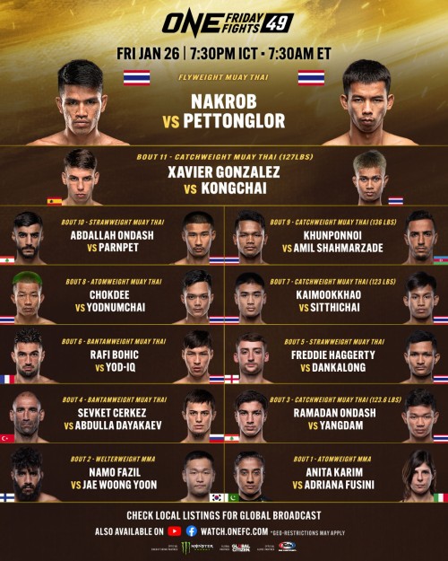 One Friday Fights 49