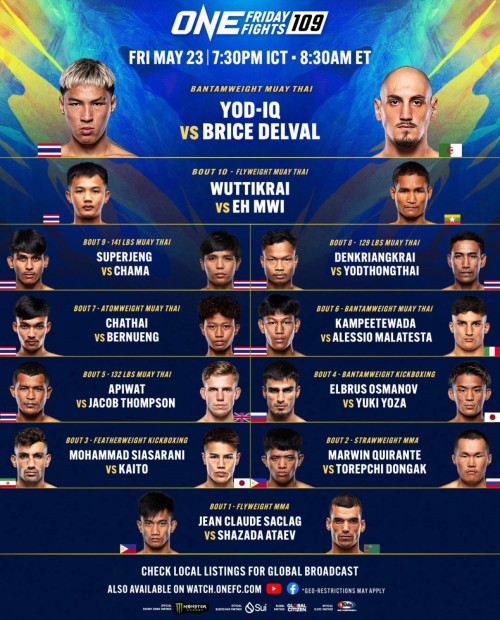 One Friday Fights 109