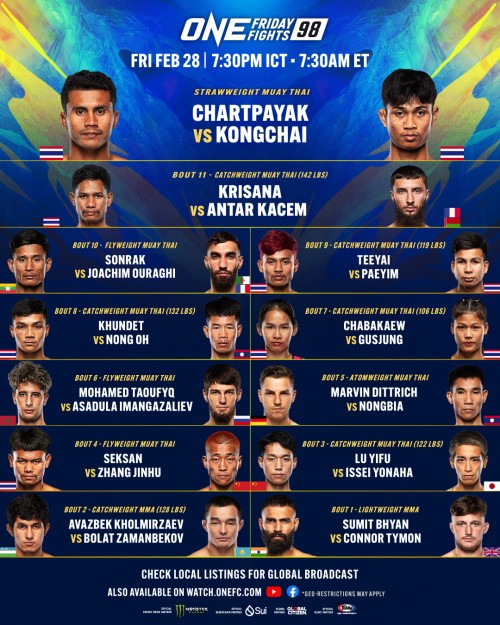 One Friday Fights 98