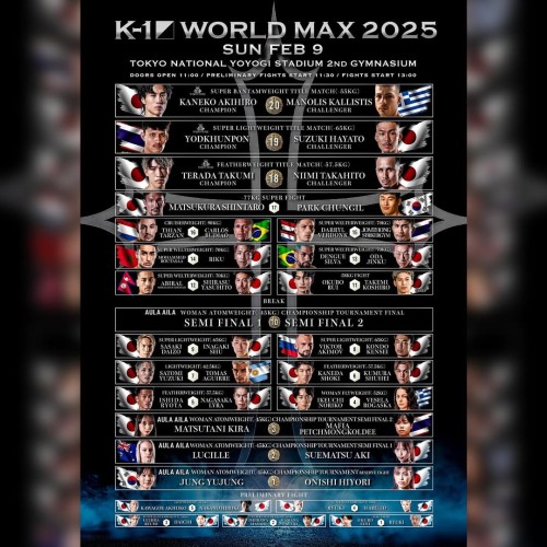 K-1 World Max 2025