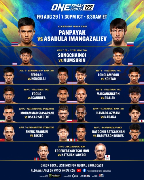 One Friday Fights 122