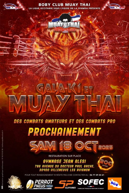 Gala K1 et Muay Thai