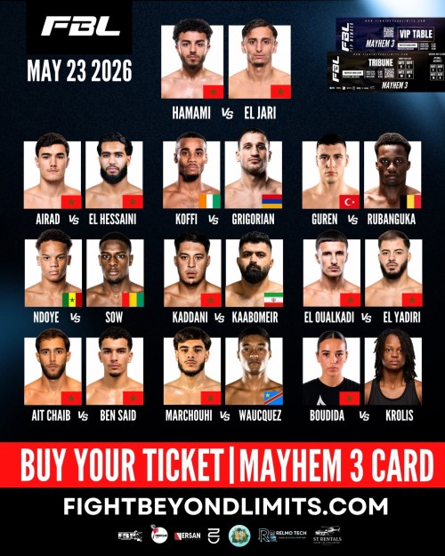 Fight Beyond Limits - Mayhem 3