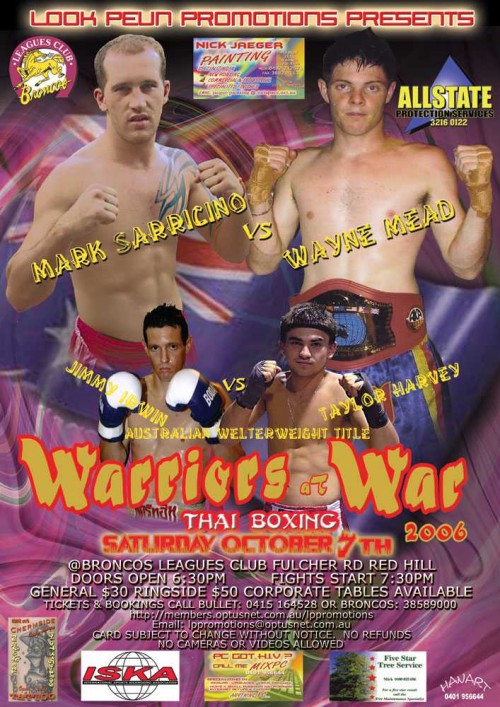 Warrios at Wars 2006