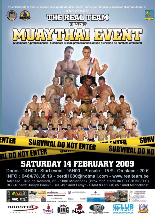 Muaythai Event in Brussel