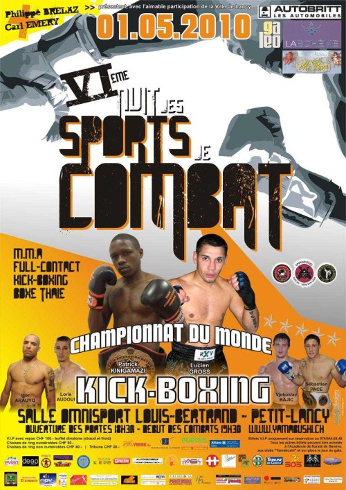 VI Nuit des sports de combat