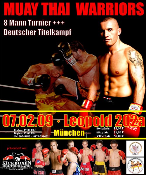 Muay Thai Warriors: 8 Mann Turnier