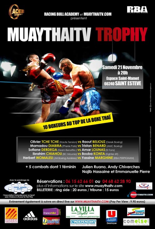 Muay Thai Trophy : 1ère étape