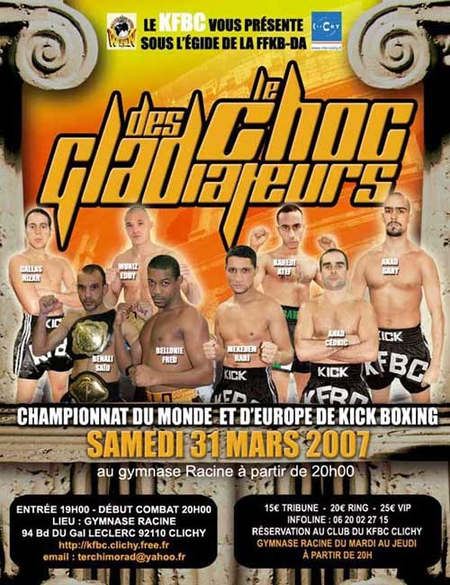Le choc des gladiateurs