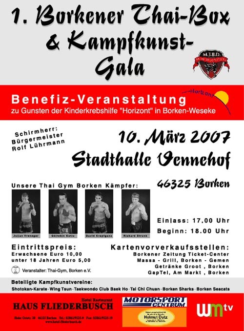Borkener Thai-Box Gala