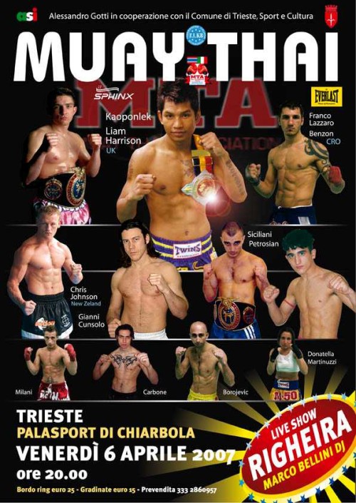 Muay Thai: Kaoponlek VS Liam HARRISON