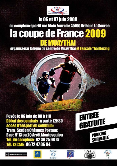 Coupe de France 2009 de Muaythai