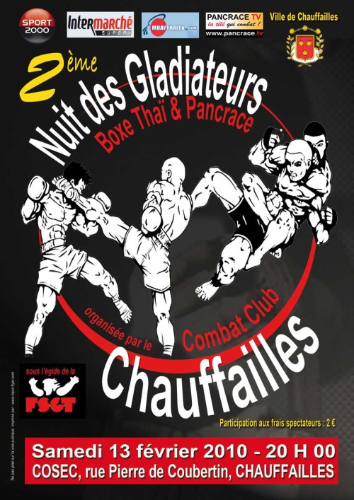2ème "Nuit des Gladiateurs" de Chauffailles