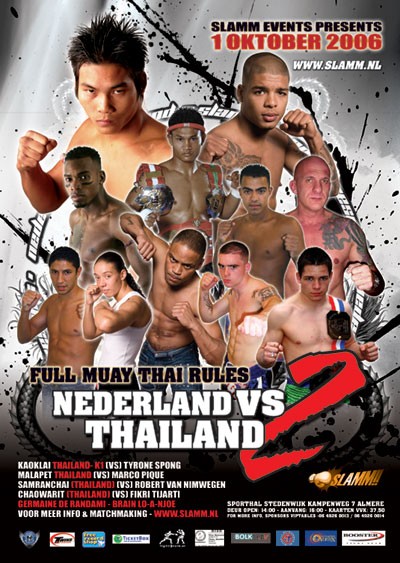 Slamm!!: Nederland VS Thailand 2