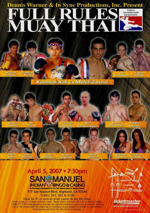Full Rules Muay Thai