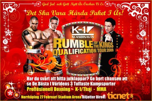 K-1 Scandinavia, Rumble Qualification Tour Norrköping