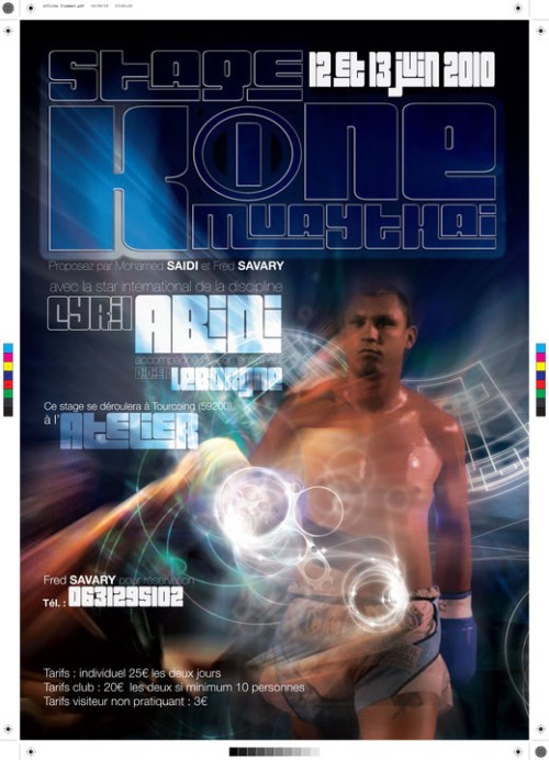 Stage K-1 et Muaythai avec Cyril ABIDI