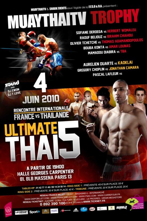 Muay Thai Trophy : 3ème étape