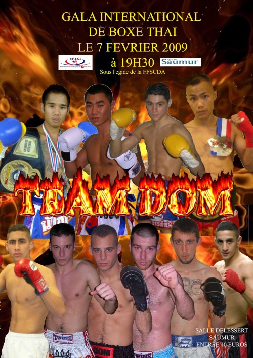 Gala de Boxe Thai de Saumur
