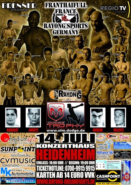 Franthaifull France VS Rayong Sports Germany