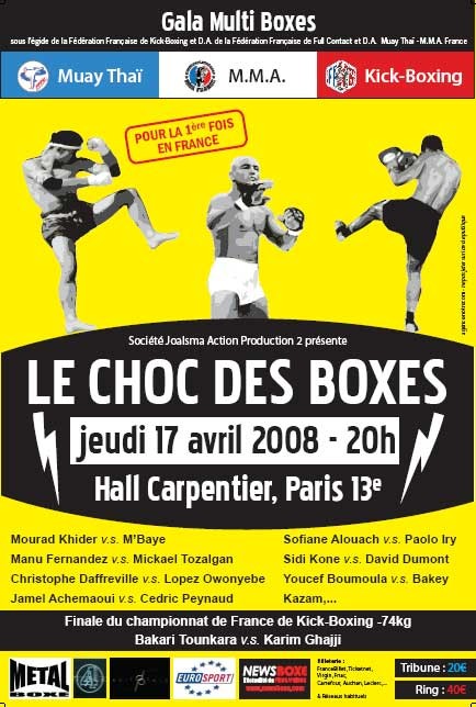 Le choc des boxes