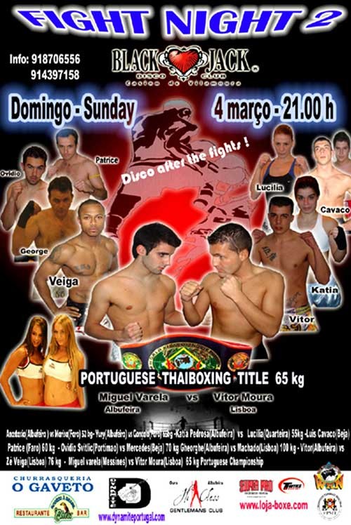 Fight Night 2: Portuguese Thaiboxing title