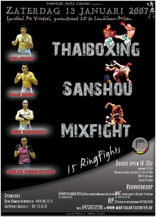 Thaiboxing in Lanklaar-Dilsen
