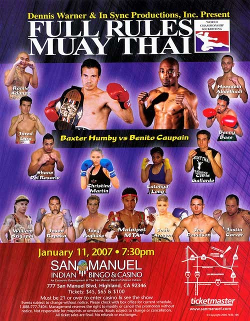 Full Rules Muay Thai
