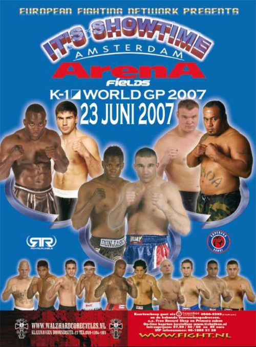 K-1 WORLD GP 2007 in AMSTERDAM