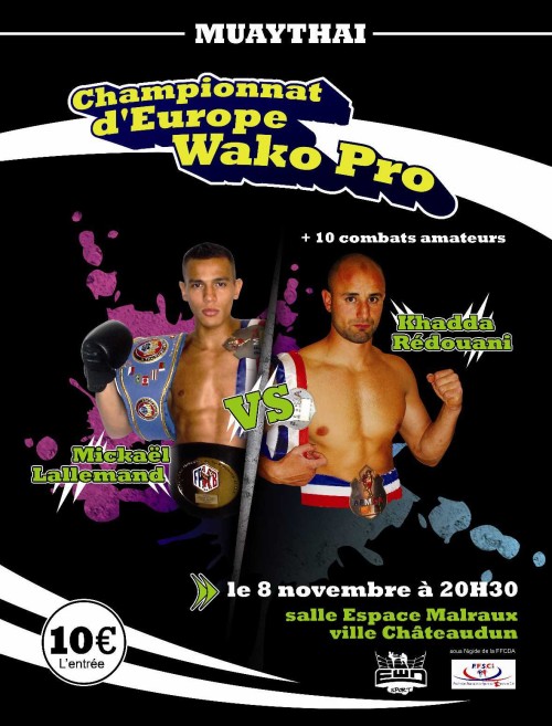 Championnat d'Europe : Lallemand VS Rédouani