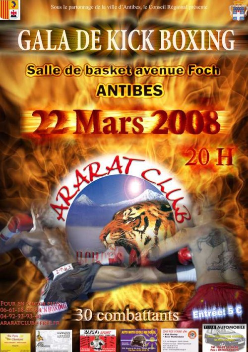 Kick boxing à Antibes