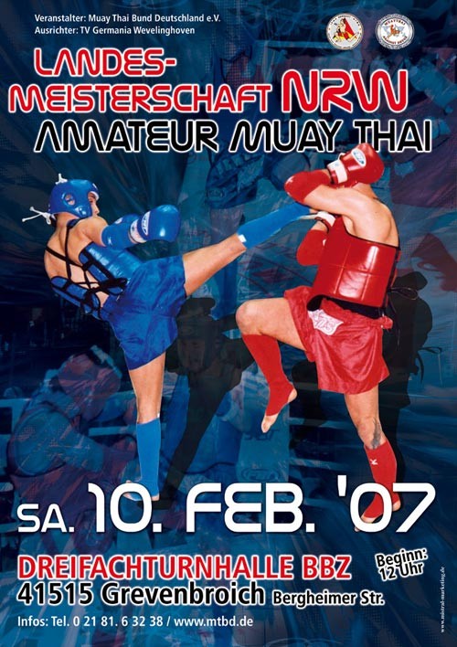 Landesmeisterschaft Amateur Muay Thai 2007