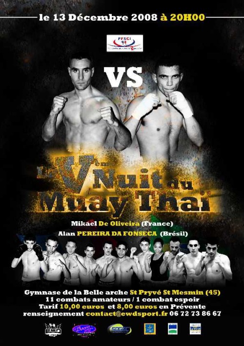 La V nuit du Muay Thai
