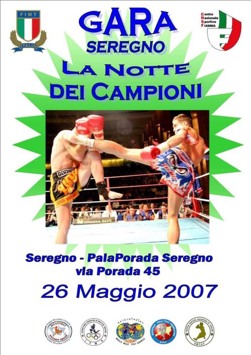 Gara Seregno, la notte dei Campioni
