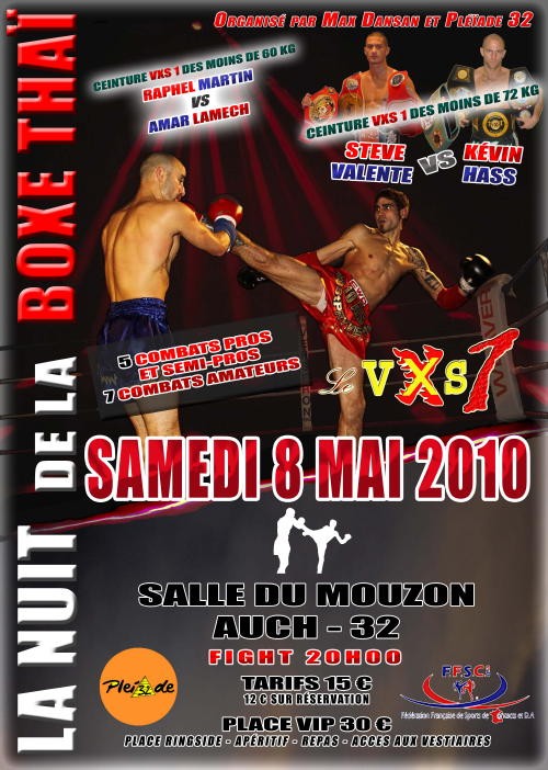 La nuit de la boxe thai