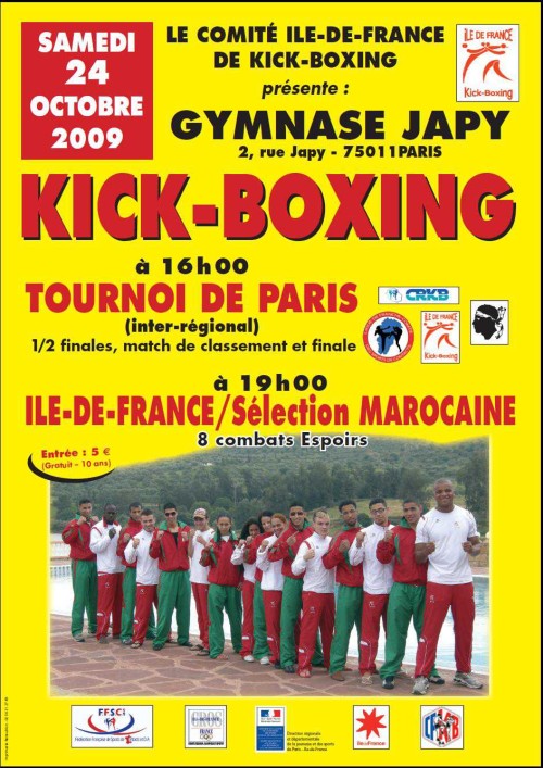 Tournoi de Paris : IDF vs Maroc