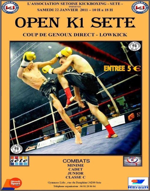 Open K1 de Sete