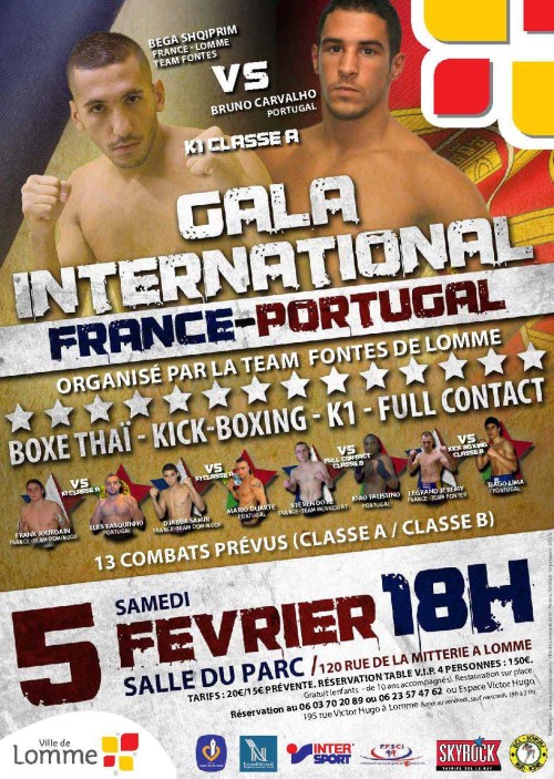 Gala international France Vs Portugal