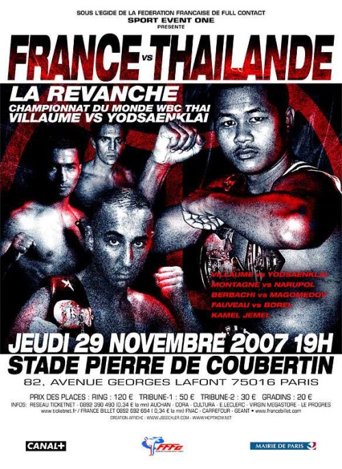 France VS Thailande : la revanche Villaume - Yodsaenklai